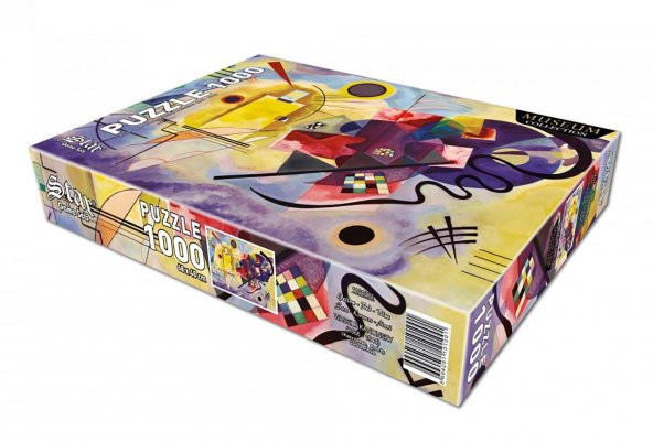 Star Oyun Sarı - Kırmızı - Mavi 1000 Parça Puzzle - 3