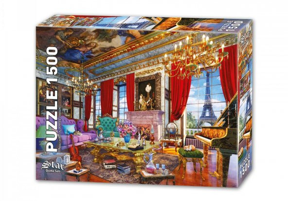 Star Oyun Paris'te Bir Konak 1500 Parça Puzzle
