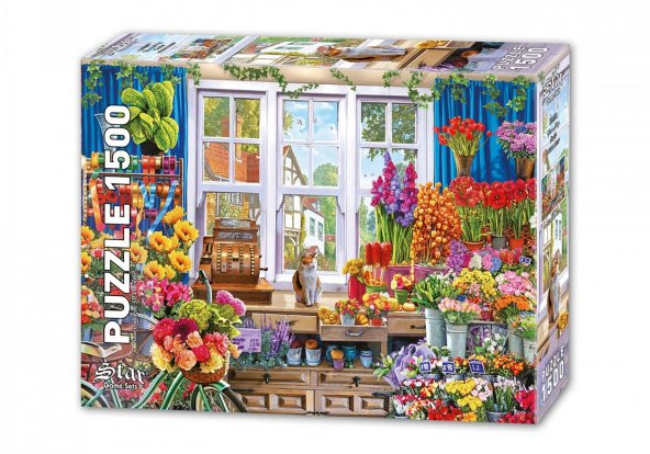 Star Oyun Çiçekçi 1500 Parça Puzzle