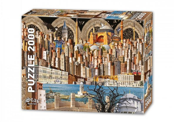 Star Oyun Anlat İstanbul 2000 Parça Puzzle