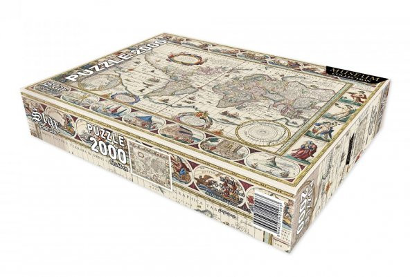 Star Oyun Dünya Haritası II 2000 Parça Puzzle - 3