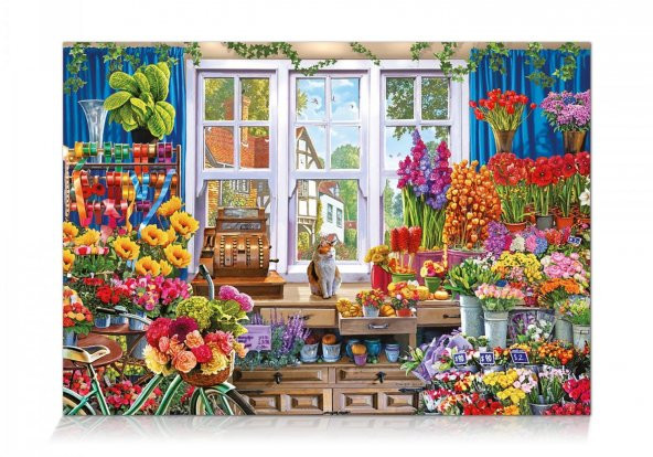 Star Oyun Çiçekçi 1500 Parça Puzzle - 2