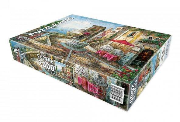 Star Oyun Ada Köyünde Bir Gün 2000 Parça Puzzle - 3