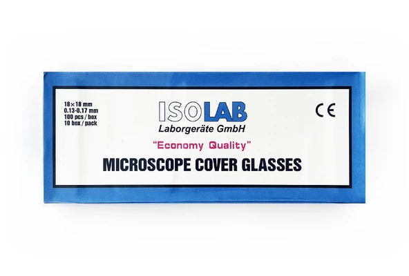 ISOLAB Lamel 18x18 mm Ekonomik Kalite 1000 adet 10x100 ad/kutu - 3