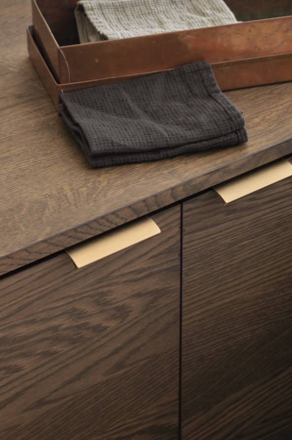 Furnipart Kulp Edge Straight 200mm Fırçalı Altın - 2
