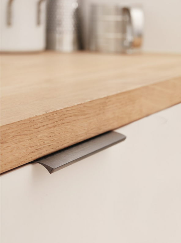 Furnipart Kulp Edge Straight 200mm Fırçalı Antrasit - 2