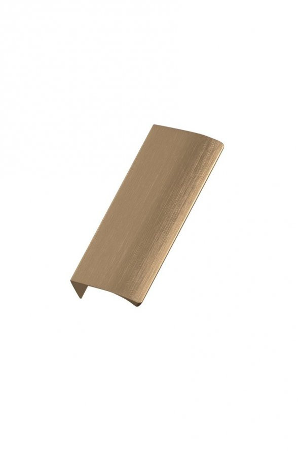 Furnipart Kulp Edge Straight 100mm Fırçalı Altın ürün görseli