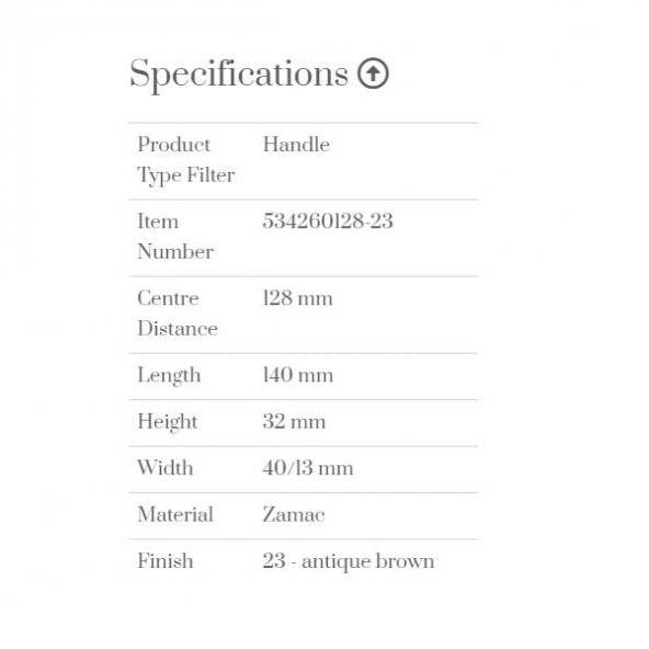 Furnipart Kulp Locker 128mm Antik Brown - 2