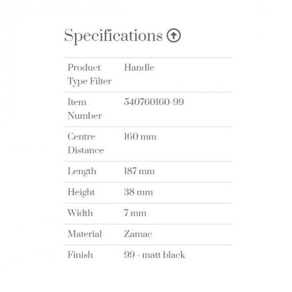 Furnipart Kulp U-Turn 160mm Siyah - 3