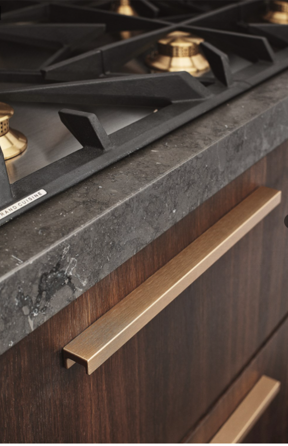 Furnipart Kulp Statıon 320mm Fırçalı Pirinç - Resim 2