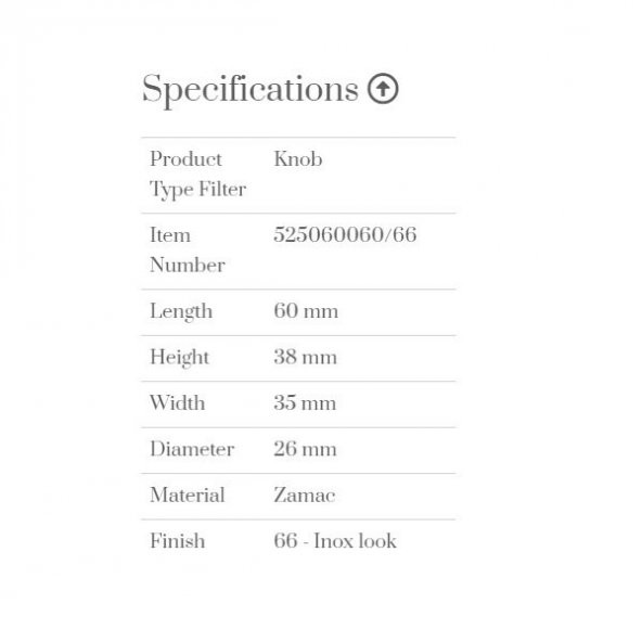 Furnipart Kulp Oval Sımple 060mm İnox - 3