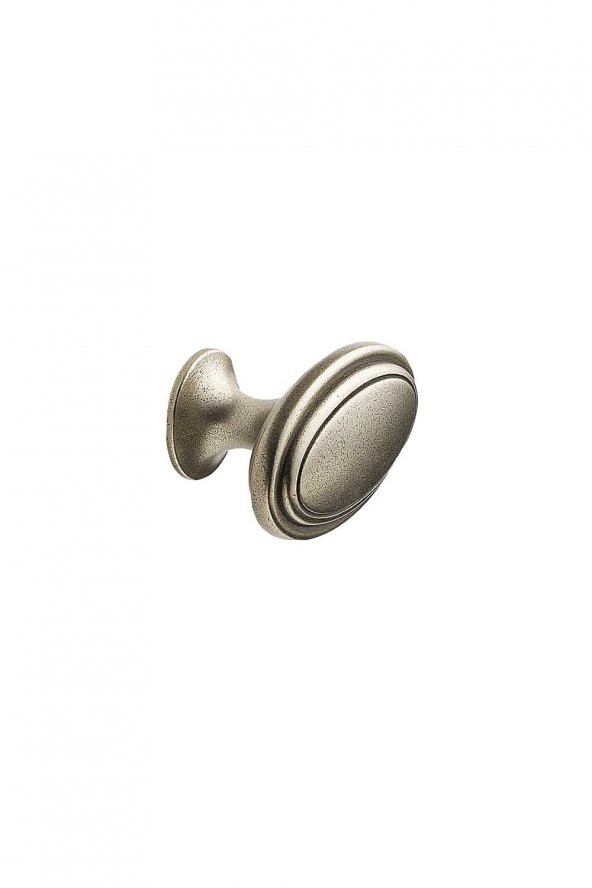 Furnipart Kulp Knob Oval 060mm Antik Siyah - Resim 2