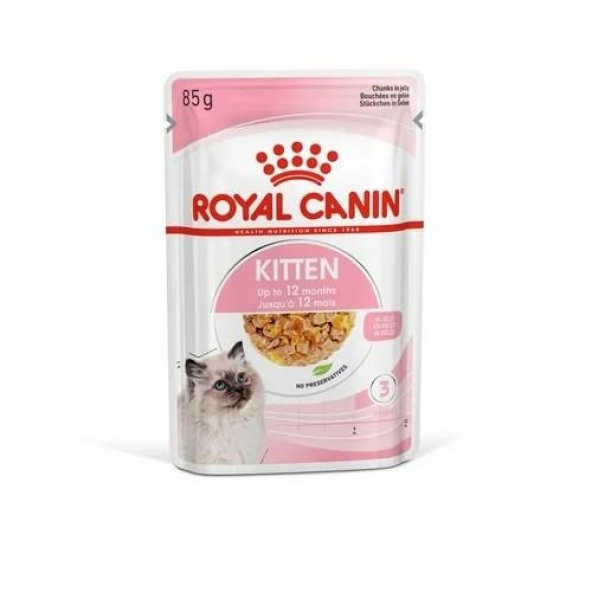 Royal Canin Kitten Yavru Kedi Yaş Maması 85 Gr 12 Li