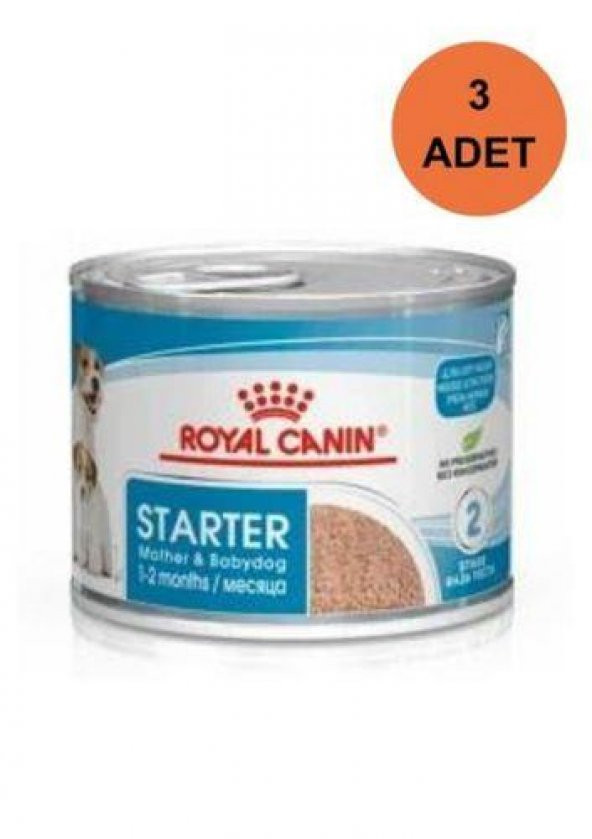 Royal Canin Starter Mother Babydog Yavru Köpek Konservesi 195 Gr 3 Lü