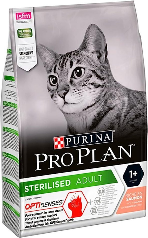 Pro Plan Sterilised Somonlu Kısırlaştırılmış Kedi Maması 3 Kg