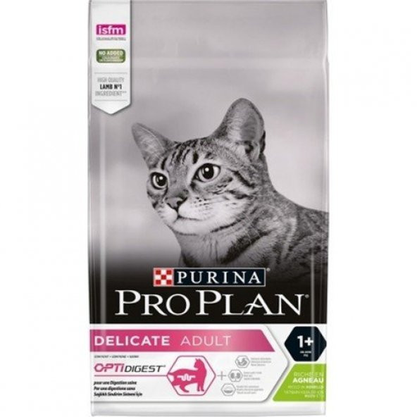 Pro Plan Delicate Kuzulu Yetişkin Kedi Maması 3 Kg