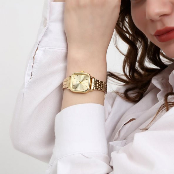 Melian Gold Kadran Gold Kordon Kadın Kol Saati - 2