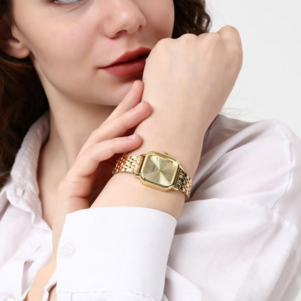 Melian Gold Kadran Gold Kordon Kadın Kol Saati