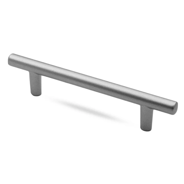 Gül Boylu Mobilya Mutfak Dolap Çekmece Dolabı Metal Kulpu Kulbu Kulpları Mat Krom (128 MM-12.8 CM) - 4