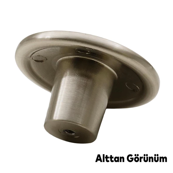 Festiva Düğme Çekmece Dolap Dolabı Kapak Kulpu Kulpları Kulbu Inox Metal Kulp Mobilya Mutfak - 5