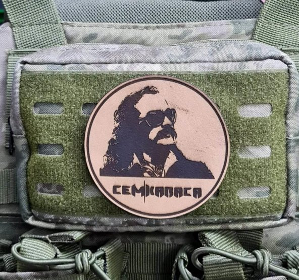 CEM KARACA  - Deri PEÇ - Arma - Askeri Patch - Resim 2