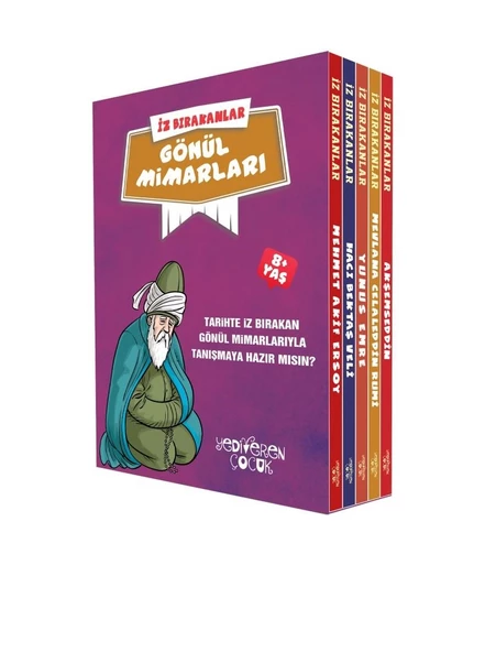 İz Bırakanlar- Gönül Mimarları Set 5 Kitap Takım
