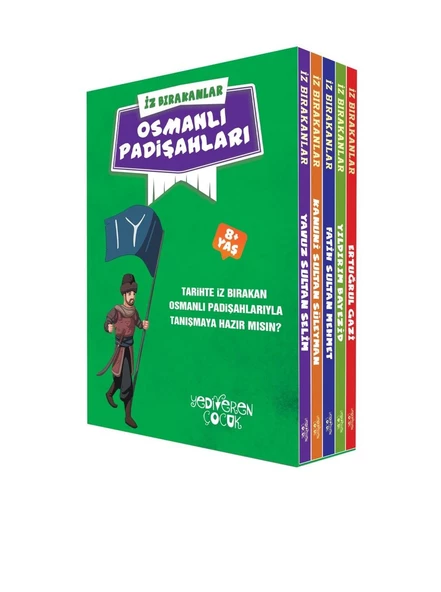 İz Bırakanlar- Osmanlı Padişahları Set 5 Kitap Takım