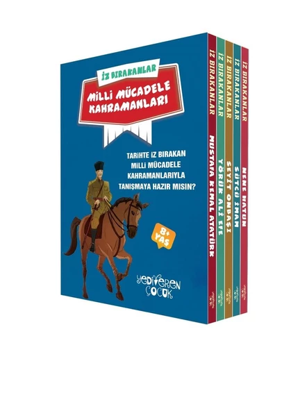 İz Bırakanlar- Milli Mücadele Kahramanları Set 5 Kitap Takım