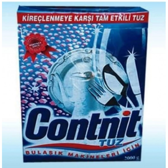 CONTNİT BULAŞIK MAKİNESİ DETERJANI 1000 GR + CONTNİT BULAŞIK MAKİNESİ TUZU 2 KG - 3