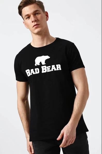 Bad Bear Siyah Erkek Tişört Tee Nıght 19.01.07.002-c01 19.01.07.002-C15