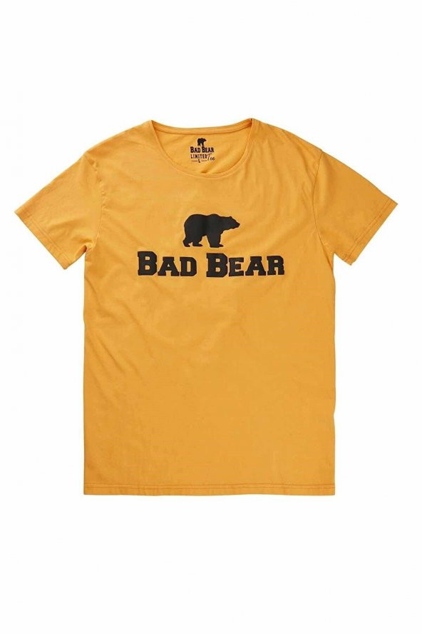 Bad Bear Tee Erkek Tişört 19.01.07.002mustard 19.01.07.002-C15