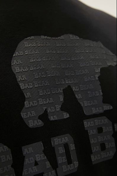 Bad Bear Logo Crewneck Nıght 22.02.12.007-C01 - 2
