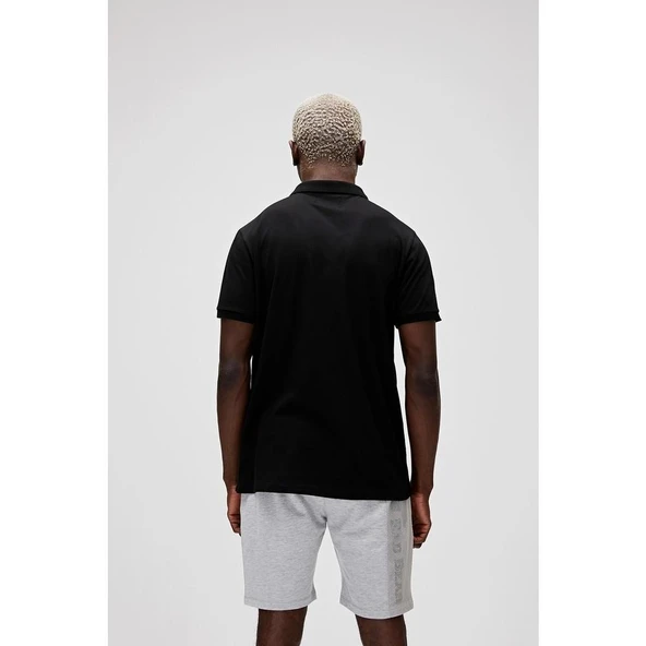 Bad Bear Erkek Siyah Polo Tshirt 21.01.07.010-Siyah - Resim 2