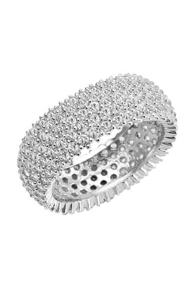 Beş Sıra Bombeli Tamtur Pırlanta Yüzük