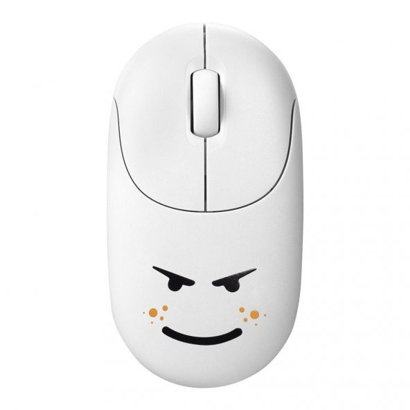 Everest SM-26 FASHION 2.4Ghz Beyaz Kabartmalı Kablosuz Mouse