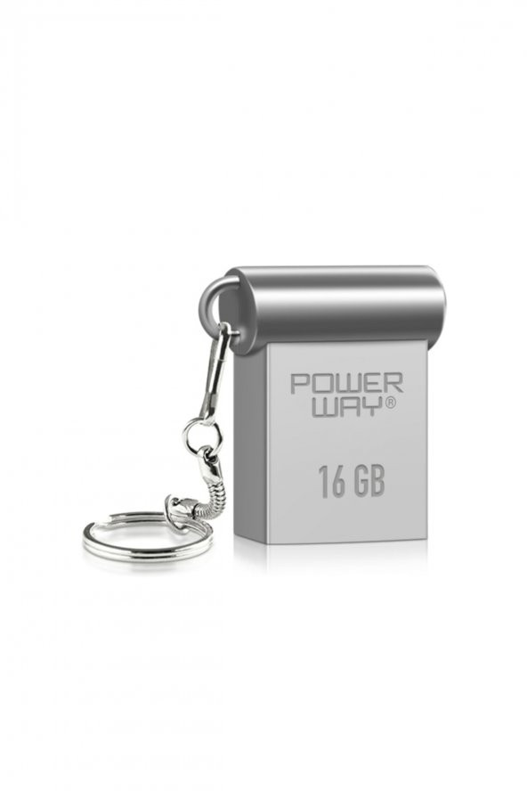 Powerway Mini 16 GB Metal Mini Usb Flash Bellek Usb 3.0 Yüksek Hızlı - 3