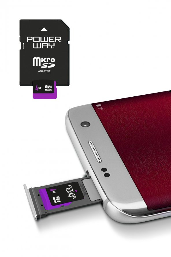 4 GB Micro SD Hafıza Kartı Adaptör Dahil - 2