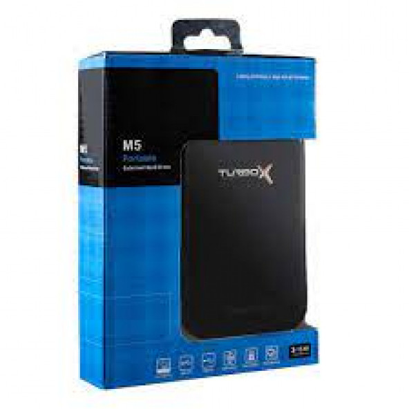 TURBOX M5-500 USB 3.0 2.5" 500Gb Harici Harddisk - 8