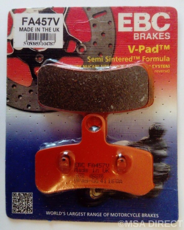 Ebc Fa457V 2008-2020 Harley-Davidson Dyna Wide Glide Ön Fren Balatası - 2