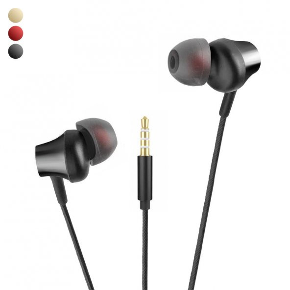 Powerstar HD-32 Mikrofonlu Kulak İçi Kablolu Kulaklık 3.5mm