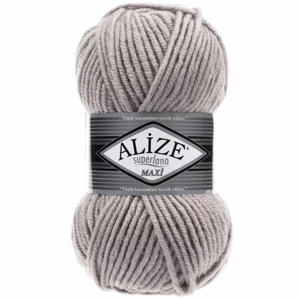 Alize Superlana Maxi Örgü İpi 652 Duman