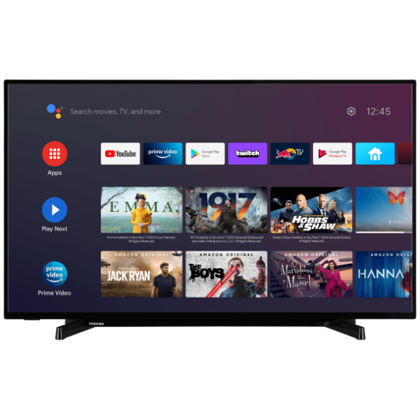 Toshiba 65UA2263DT 4K Ultra HD 65" 165 Ekran Uydu Alıcılı Android Smart LED TV - 1