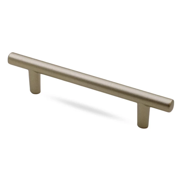 Gül Boylu Mobilya Mutfak Dolap Çekmece Dolabı Metal Kulpu Kulbu Kulpları Saten Renk (128 MM-12.8 CM) - 4