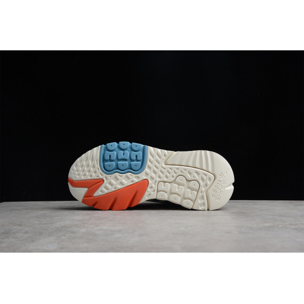 Adidas Nite Jogger Erkek Spor Ayakkabı Bej CZ3045 - 3
