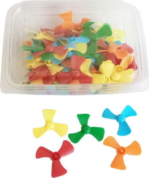 Hayal Hobi Sanat Plastik Deney Motoru Pervanesi 10Lu - 2