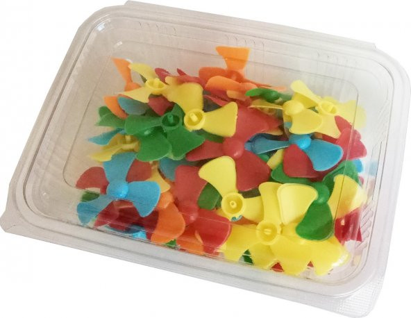 Hayal Hobi Sanat Plastik Deney Motoru Pervanesi 10Lu - 3