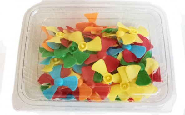 Hayal Hobi Sanat Plastik Deney Motoru Pervanesi 10Lu - 4