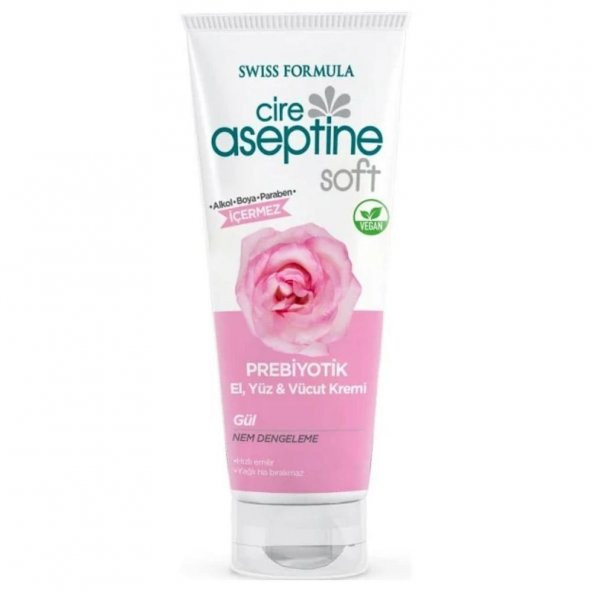 Cire Aseptine Gül Özlü Tüp Krem 75 Ml