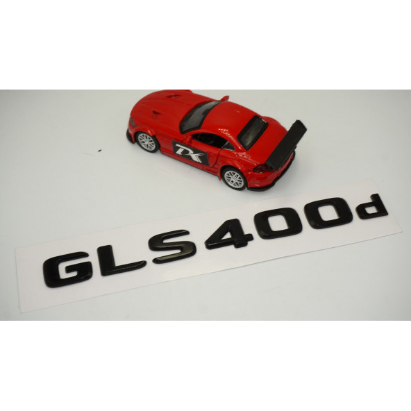 GLS 400d Bagaj Parlak Siyah ABS 3M 3D Yazı Logo - 2