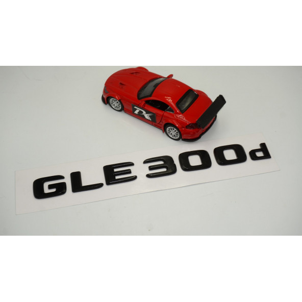 GLE 300d Bagaj Parlak Siyah ABS 3M 3D Yazı Logo - 2
